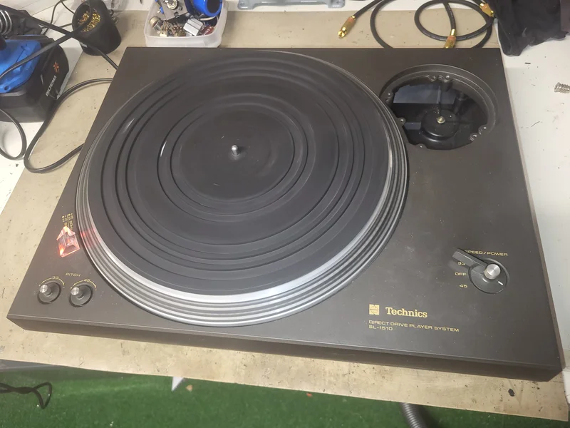 Technics SL-1510 utan tonarm - Bild 2 av 4