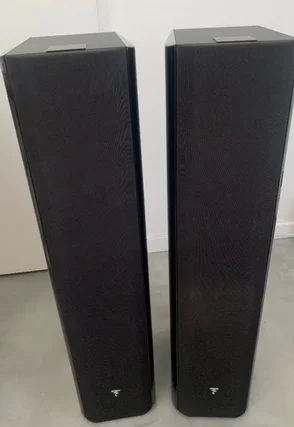 Focal Chorus 716 golvhögtalare & Focal CC700 center – Svart pianolack