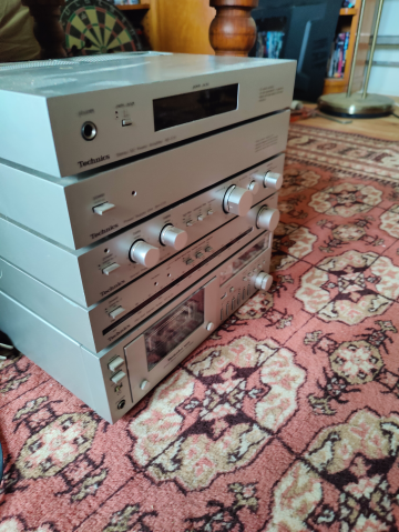 Technics C01 series Försteg slutsteg tuner kassettdäck