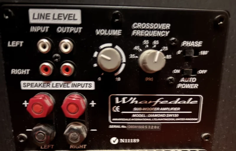 Sony STR-DA2400ES, Wharfedale Diamond 9 komplett 5.1 - Bild 7 av 7