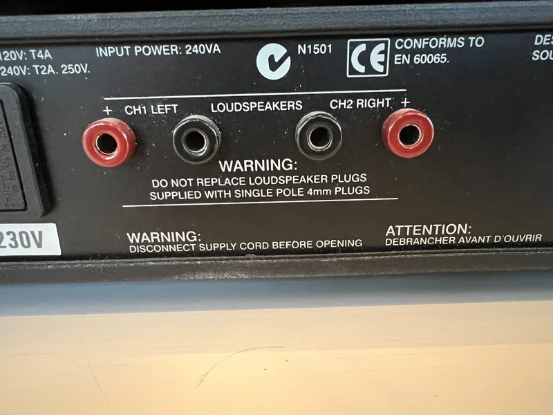Naim NAC 112 F&ouml;rf&ouml;rst&auml;rkare och NAP 150 Slutsteg - Bild 4 av 17