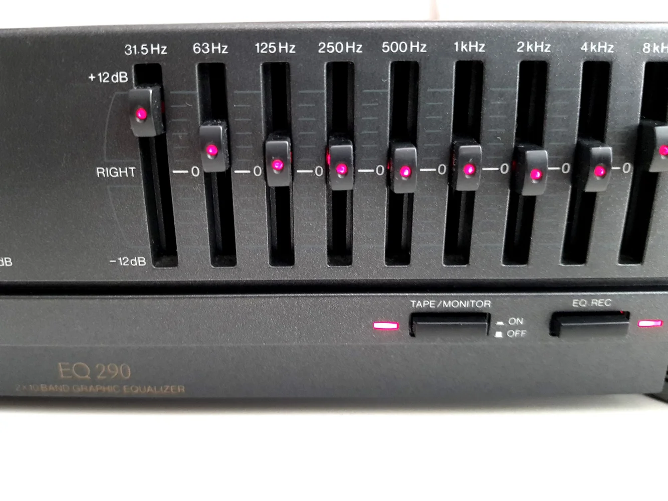 Philips EQ-290 Stereo Grafisk Equalizer - Bild 4 av 10