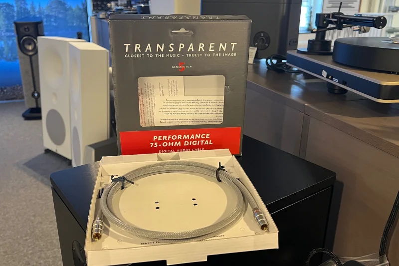 Transparent High Performance 75-Ohm - 1,5 m - Beg digitalkabel - Bild 1 av 1