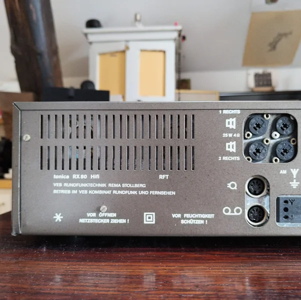 RFT RX 80. Ovanlig receiver. - Bild 4 av 6