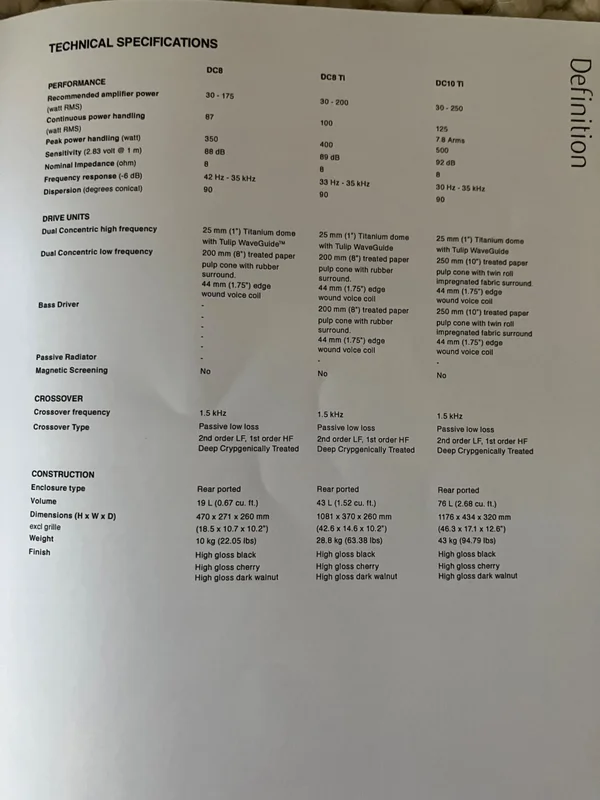 Tannoy DC 10Ti - Bild 2 av 5