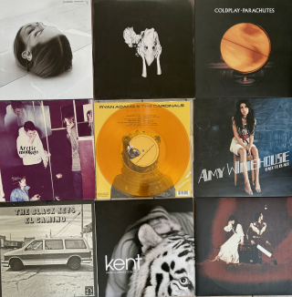 Vinylskivor: The National, Coldplay, Arctic Monkeys m.f...