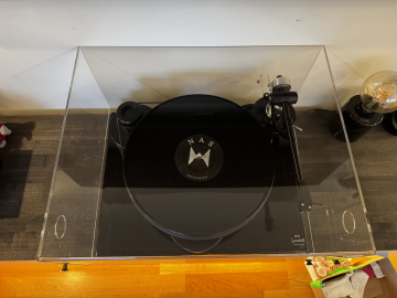 Nottingham Ace Spacedeck, Origin onyx, ortofon blue
