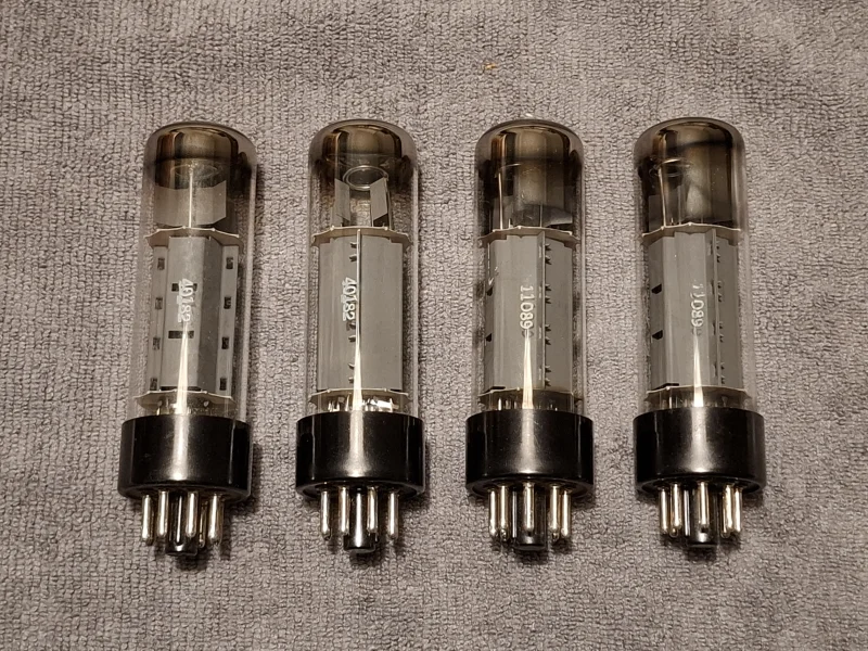 EL34 Telefunken (RFT) matchad kvartett - Bild 5 av 6