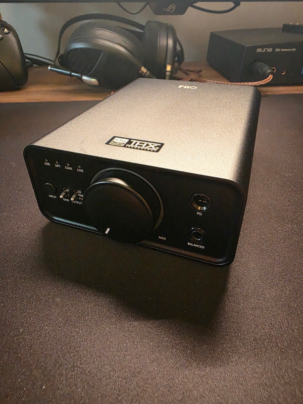 FiiO K7 DAC/Hörlursförstärkare, Svart FiiO K7 DAC/Hörlursförstärkare, Svart - Bild 1 av 3