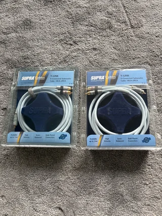 Supra Y-Link 1RCA - 2RCA