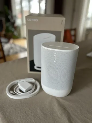 Sonos Move 2 högtalare vit i mint condition