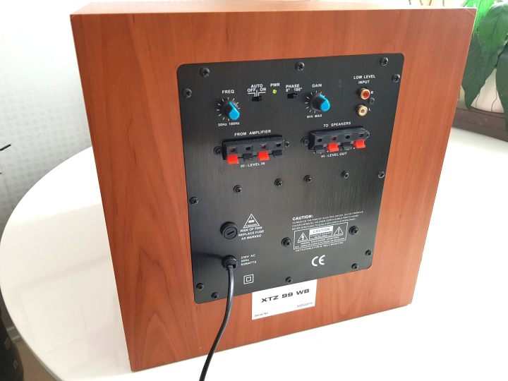 XTZ 99 W8 Subwoofer