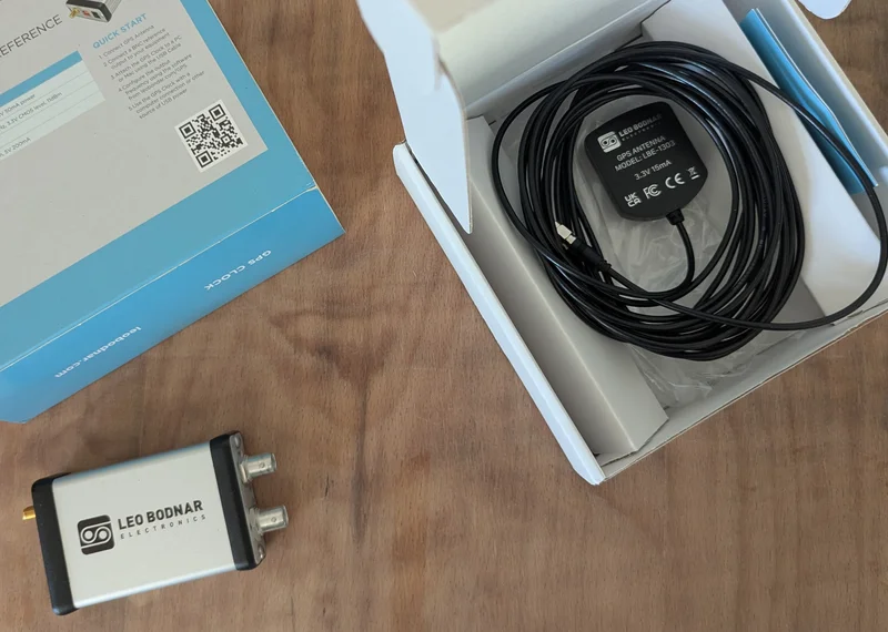 Leo Bodnar GPS Clock Precision Frequency Reference - Image 1 of 4