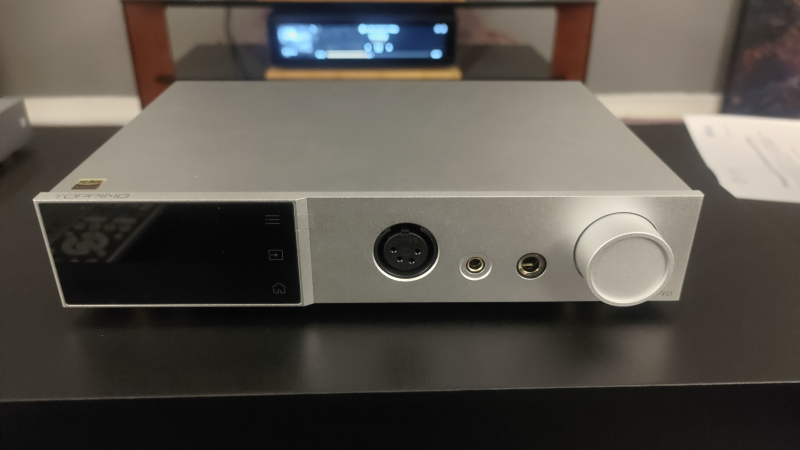 Topping A70 Pro & D70 DAC + Topping hyllplan.