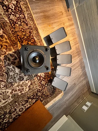 5 st Focal/JMlab Sib + 1 st Cub-subwoofer