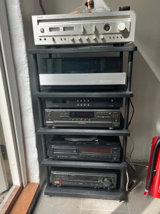 Target stereo rack 5 st hyllor