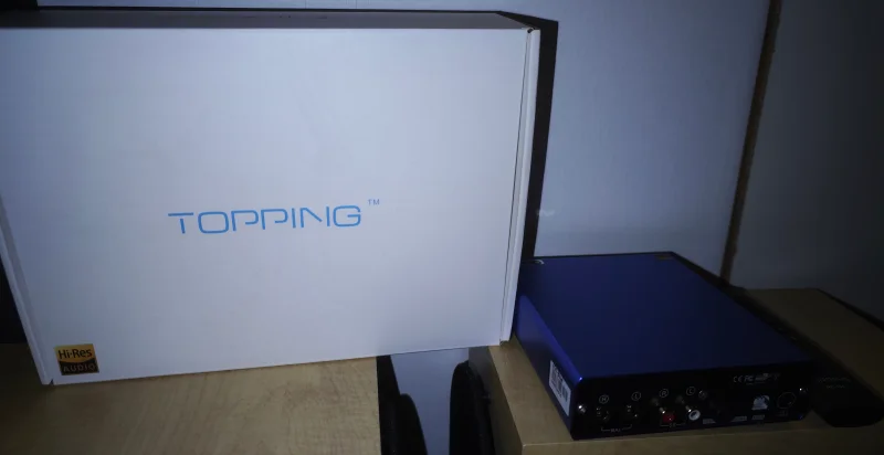 Topping E50 balanserad DAC, f&ouml;rstegsfunktion, fj&auml;rr - Bild 2 av 3