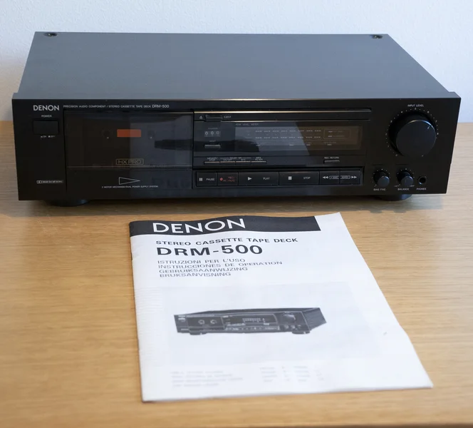 Denon DRM-500 Stereo Cassette Deck (1989-91) - Bild 1 av 4