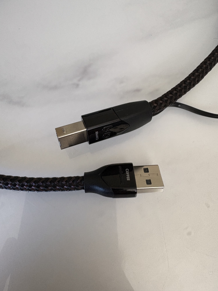 Audioquest Coffee Usb A>B + AQ jitterbug FMJ Audioquest Coffee Usb A>B + AQ jitterbug FMJ - Bild 2 av 4
