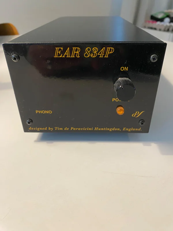 EAR 834P riaa-f&ouml;rsteg svart - Bild 4 av 5