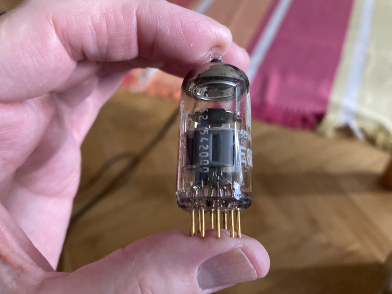 Philips E88CC SQ Gold Pin NOS matchat par från 1963 - Bild 2 av 5