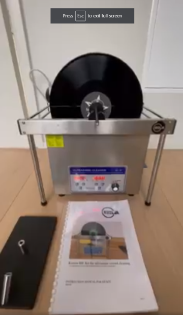 Kuzma Rd Ultrasonic Record cleaning kit
