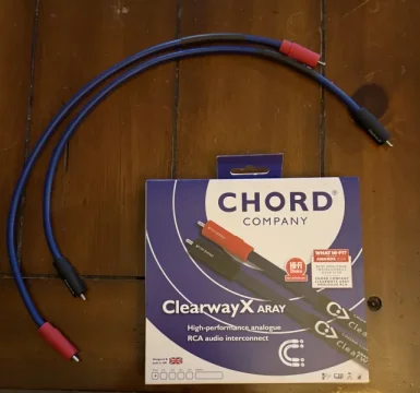 CHORD COMPANY ClearwayX ARAY analogue RCA