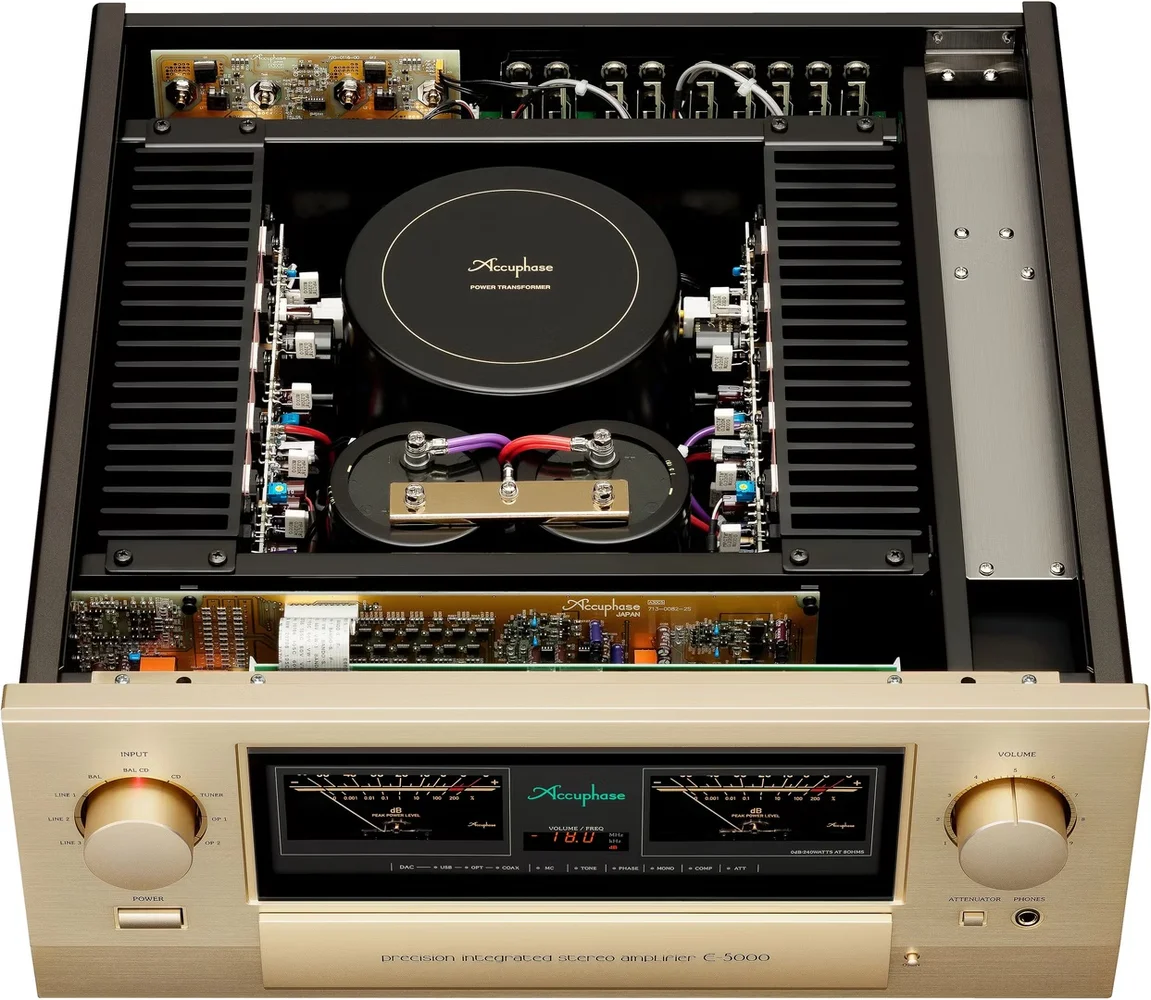Accuphase E-5000 |&nbsp;Integrerad f&ouml;rst&auml;rkare - Bild 3 av 4