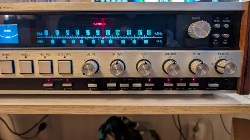 Tandberg TR2075 receiver - Bild 1 av 3