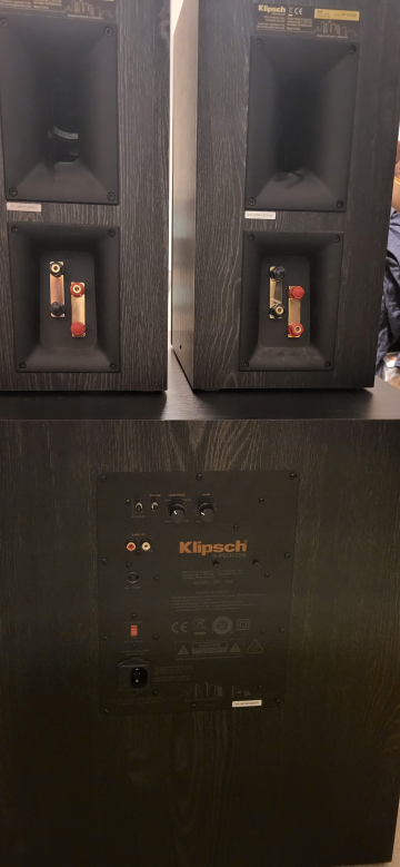 Klipsch RP600M & Klipsch SPL 150