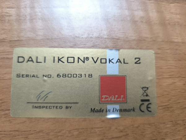 Dali Ikon Vokal 2 Mk2 Centerhögtalare Begagnad - Bild 4 av 12