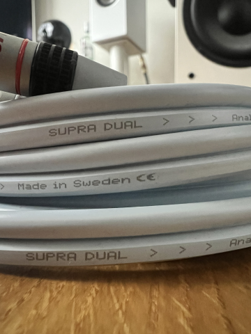 Supra Dual-RCA 3m