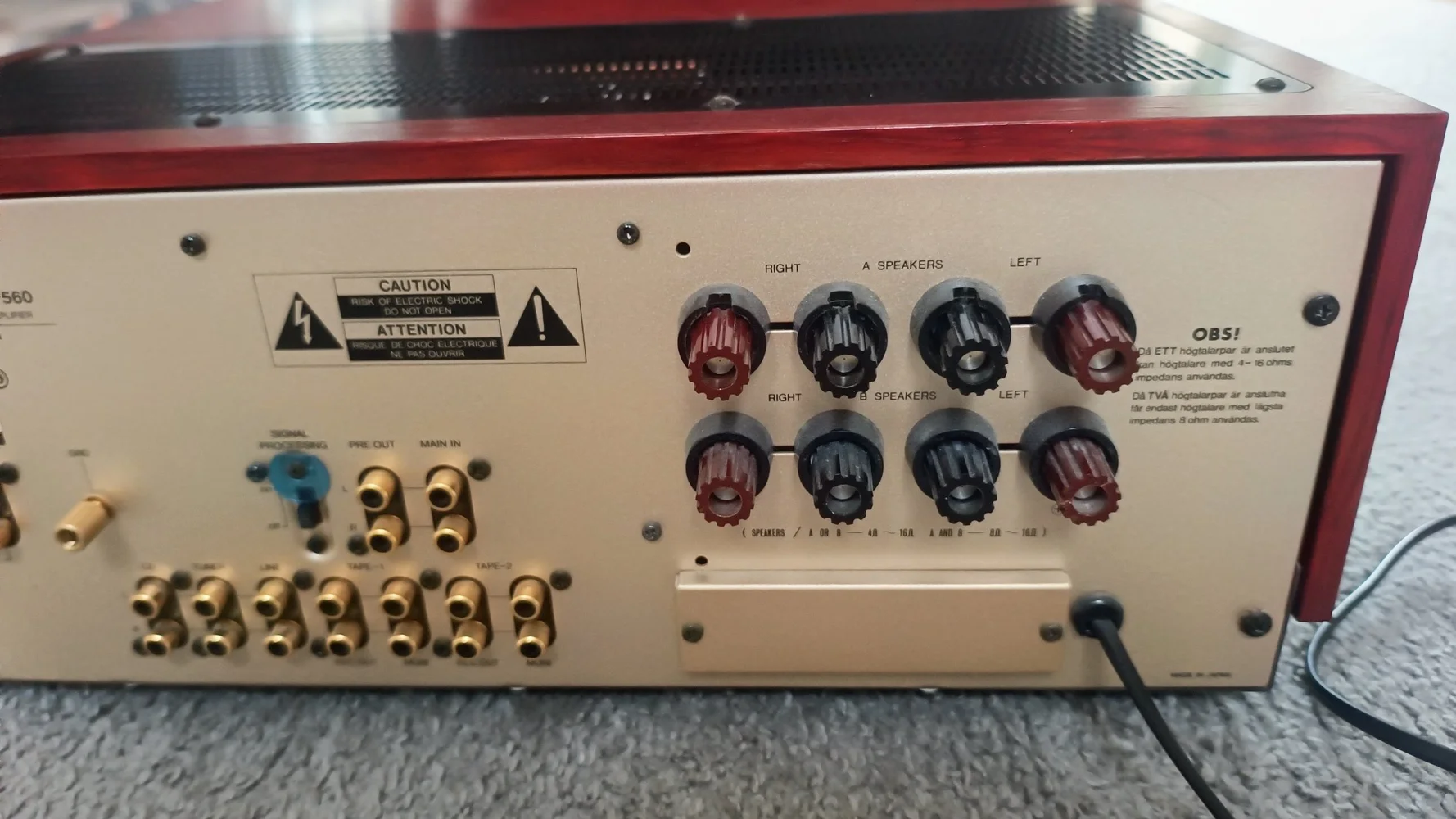 Luxman L560 Luxman L560 - Image 6 of 7