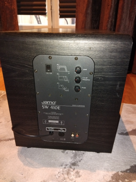 Jamo sw 410e subwoofer - Bild 2 av 3
