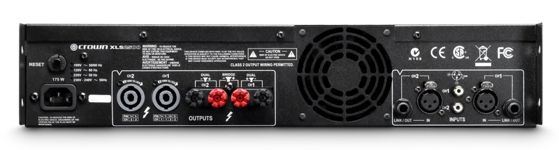Crown XLS 2500 – Effektförstärkare (DriveCore-serien) Crown XLS 2500 – Effektförstärkare (DriveCore-serien) - Bild 2 av 3