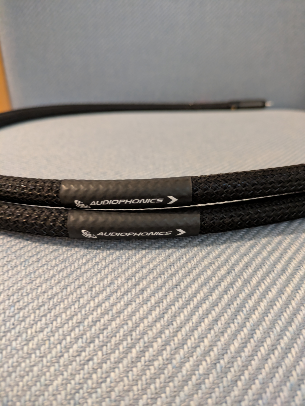 Audiophonic Obsidian RCA kabel Pure Silver  - Bild 2 av 2