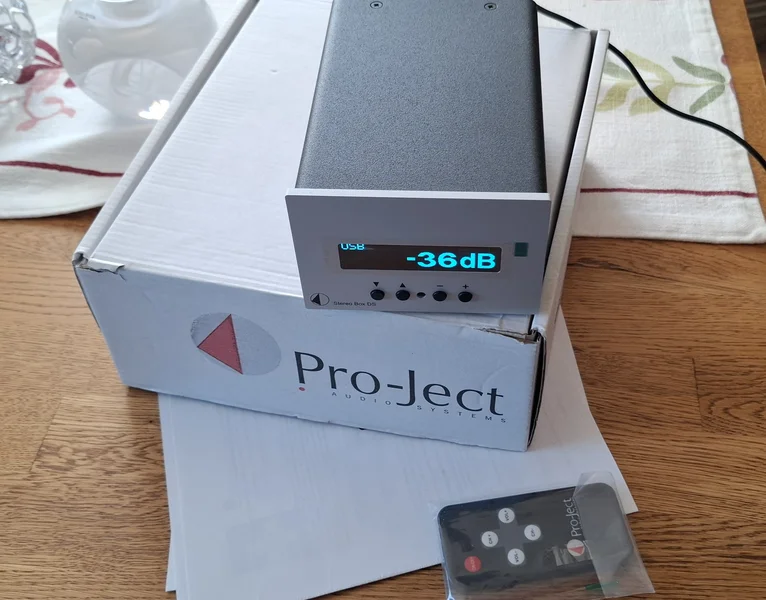 Pro-Ject Stereo Box DS ny oanv&auml;nd i l&aring;da - Billede 4 af 7