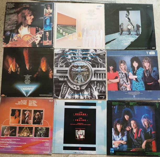 Vinylskivor h&aring;rdrock  - Billede 4 af 8