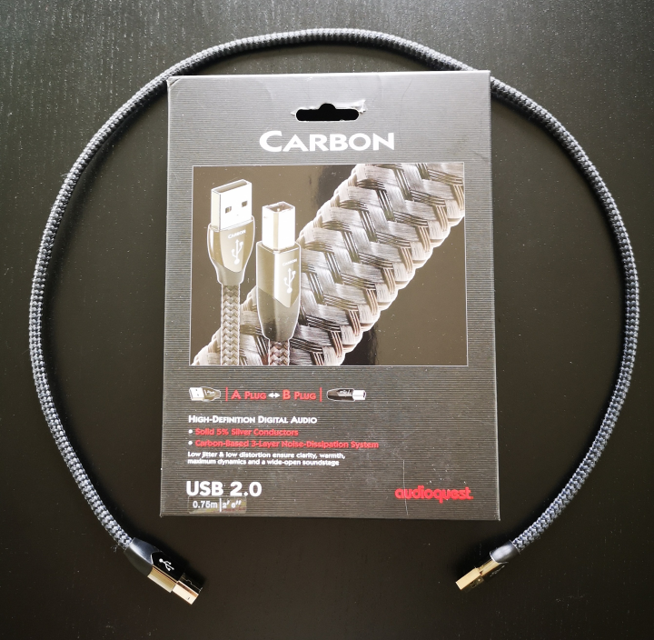 Audioquest Carbon 0,75 m USB A>B