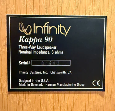 Infinity Kappa 90 i ljus Ek