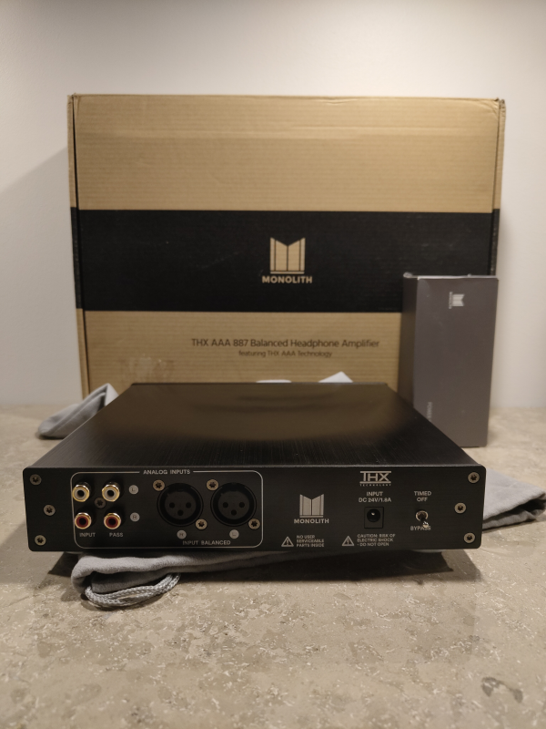 Monolith THX AAA 887 Balance Headphone Amp, RARITET! Monolith THX AAA 887 Balance Headphone Amp, RARITET! - Bild 3 av 5