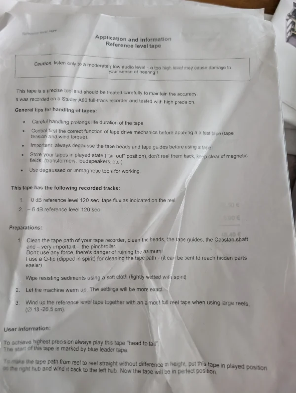 Revox PR 99 PBO Priss&auml;nkt 9000> 7500 - Bild 12 av 14