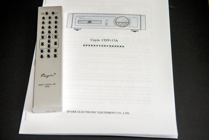 Cayin CDT-17A Cayin CDT-17A - Bild 7 av 7