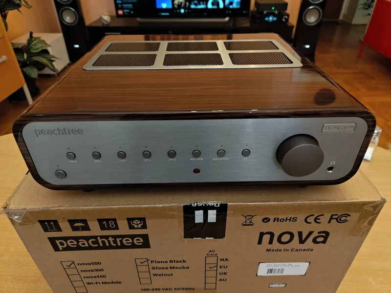 Peachtree NOVA 500 integrerad f&ouml;rst&auml;rkare - Bild 1 av 3