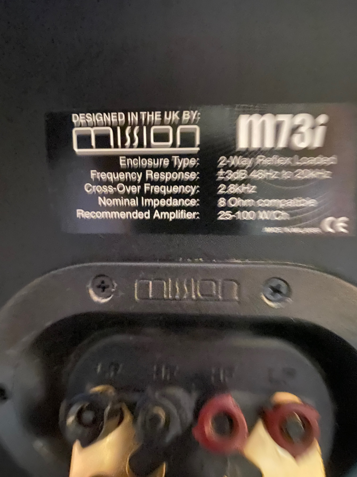 Mission m73i Högtalare