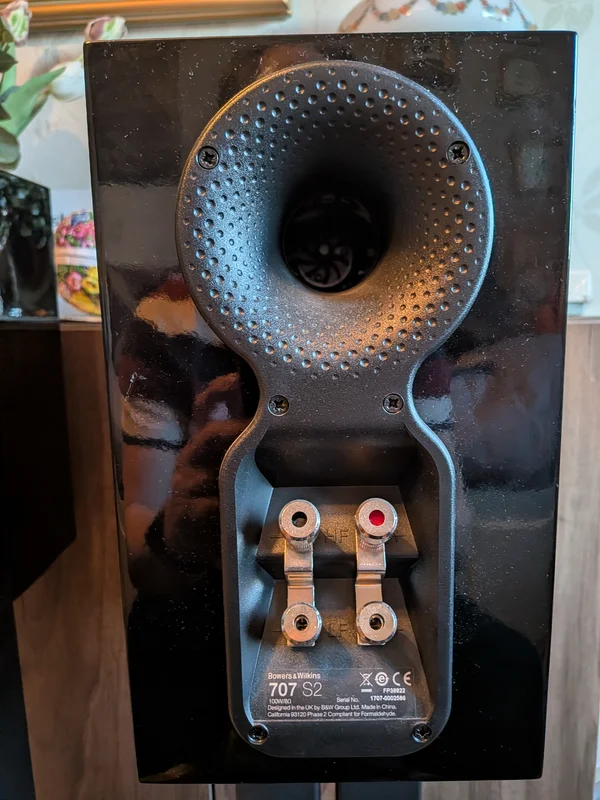 B&amp;W 707 S2 + STAV24 Stativ &ndash; Toppskick (Hifi-klubben) - Billede 3 af 5