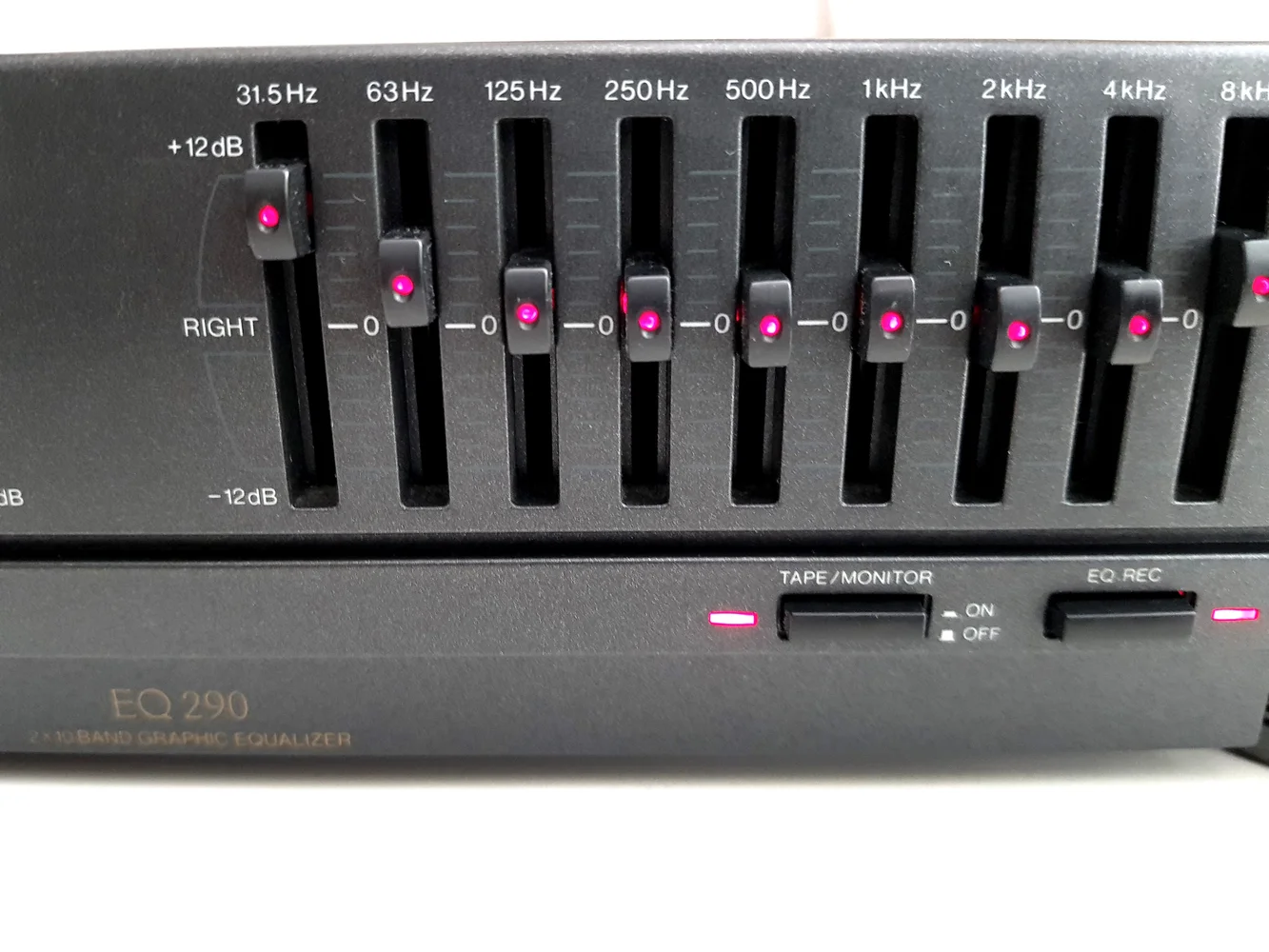 Philips EQ-290 Stereo Grafisk Equalizer - Bild 3 av 9