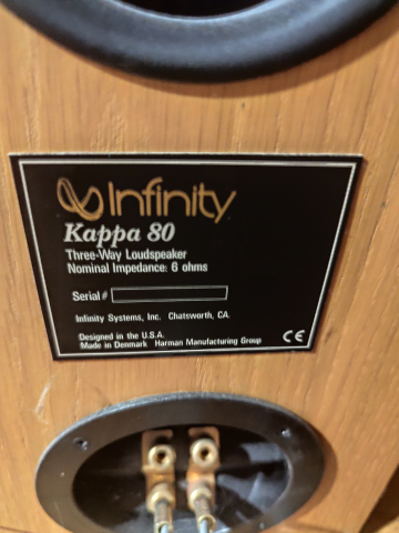 Infinity kappa 80