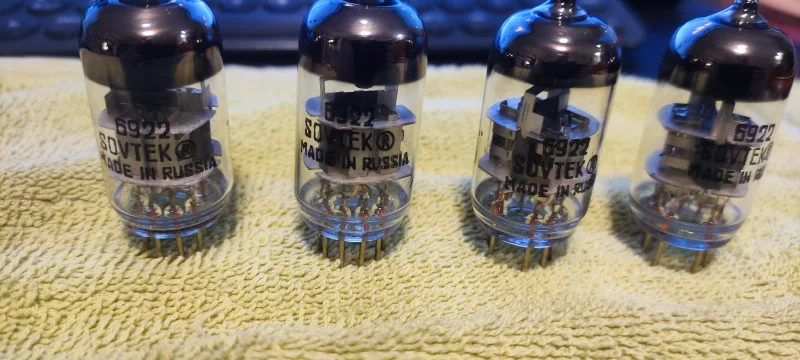 4 st sovtek 6922/E88CC/ECC88 4 st sovtek 6922/E88CC/ECC88 - Bild 6 av 7