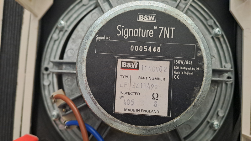 Inbyggnadshögtalare B&W Signature 7 NT  - Bild 2 av 5